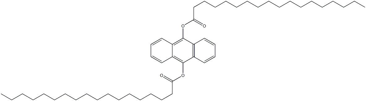 Distearic acid anthracene-9,10-diyl ester Structure