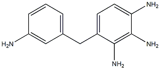 4-[(3-Aminophenyl)methyl]-1,2,3-benzenetriamine 구조식 이미지