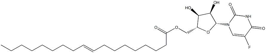 5'-O-(9-Octadecenoyl)-5-fluorouridine Structure