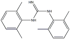 1,3-Bis(2,6-dimethylphenyl)guanidine 구조식 이미지