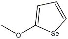 2-Methoxyselenophene 구조식 이미지