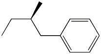 (-)-[(R)-2-Methylbutyl]benzene 구조식 이미지