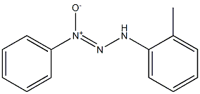 3-(2-Methylphenyl)-1-phenyltriazene 1-oxide 구조식 이미지