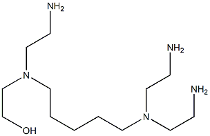 2-[N-(2-Aminoethyl)-N-[5-[bis(2-aminoethyl)amino]pentyl]amino]ethanol Structure