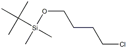 1-Chloro-4-(tert-butyldimethylsiloxy)butane 구조식 이미지
