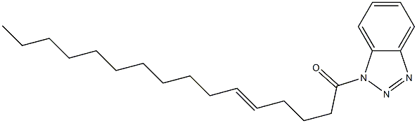 1-(5-Hexadecenoyl)-1H-benzotriazole Structure