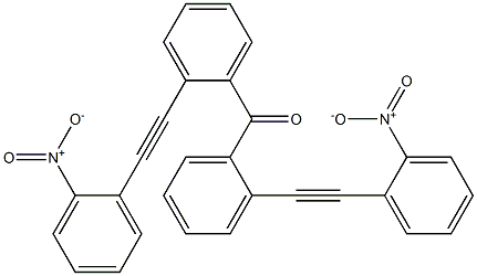 2-Nitrophenylethynylphenyl ketone Structure