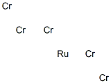 Pentachromium ruthenium 구조식 이미지
