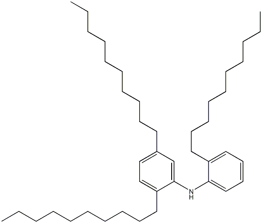 2,2',5'-Trisdecyl[iminobisbenzene] Structure