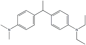 N,N-Diethyl-N',N'-dimethyl(4,4'-ethylidenedianiline) Structure