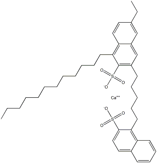 Bis(1-dodecyl-2-naphthalenesulfonic acid)calcium salt 구조식 이미지