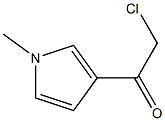 3-(Chloroacetyl)-1-methyl-1H-pyrrole Structure