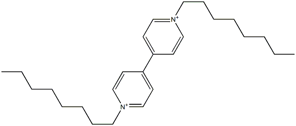 1,1'-Dioctyl-4,4'-bi[pyridinium] Structure