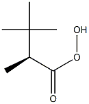 [S,(+)]-2,3,3-Trimethylperoxybutyric acid Structure