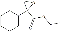 Cyclohexylglycidic acid ethyl ester 구조식 이미지