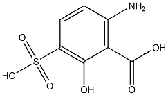 6-Amino-3-sulfosalicylic acid 구조식 이미지