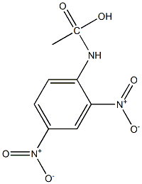 N-(2,4-Dinitrophenyl)(2-3H)glycine 구조식 이미지