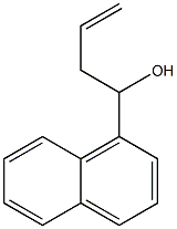 4-(1-Naphtyl)-1-butene-4-ol 구조식 이미지