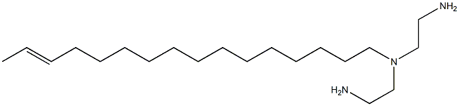 2,2'-(14-Hexadecenylimino)bis(ethanamine) 구조식 이미지