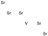 Vanadium pentastrontium 구조식 이미지