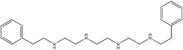 N,N'-Bis[2-[(2-phenylethyl)amino]ethyl]-1,2-ethanediamine Structure