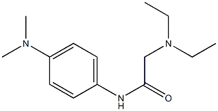 N-[4-(Dimethylamino)phenyl]-2-(diethylamino)acetamide Structure