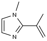 1-Methyl-2-(1-methylvinyl)-1H-imidazole 구조식 이미지