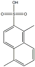 1,5-Dimethyl-2-naphthalenesulfonic acid Structure