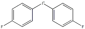 Bis(4-fluorophenyl)iodonium 구조식 이미지