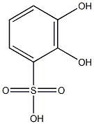 Dihydroxybenzenesulfonic acid Structure