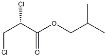 [R,(+)]-2,3-Dichloropropionic acid isobutyl ester 구조식 이미지