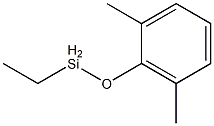 Ethyl(2,6-dimethylphenoxy)silane Structure