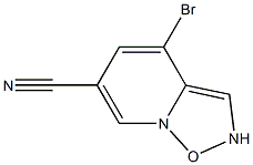 4-Bromo-6-cyanobenzofurazane 구조식 이미지