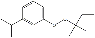 3-Isopropylphenyl tert-pentyl peroxide 구조식 이미지