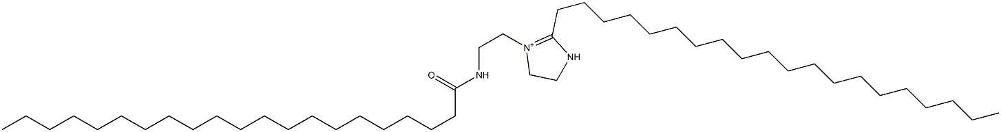 1-[2-(Henicosanoylamino)ethyl]-2-icosyl-1-imidazoline-1-ium 구조식 이미지