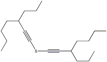 Butyl(1-hexynyl) sulfide Structure