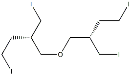 (-)-[(S)-3-Iodo-1-(iodomethyl)propyl]methyl ether 구조식 이미지