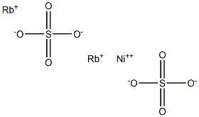 Rubidium nickel sulfate Structure