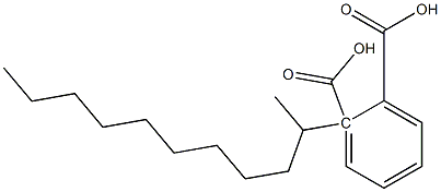 (-)-Phthalic acid hydrogen 1-[(R)-1-methyldecyl] ester Structure