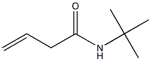 N-tert-Butyl-3-butenamide Structure