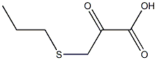3-(Propylthio)pyruvic acid 구조식 이미지