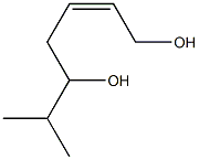 (Z)-6-Methyl-2-heptene-1,5-diol 구조식 이미지