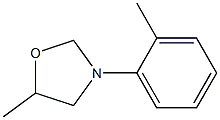 3-(2-Methylphenyl)-5-methyloxazolidine Structure