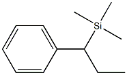 1-Phenyl-1-(trimethylsilyl)propane 구조식 이미지