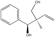 (1S,2R)-1-Phenyl-2-methyl-2-vinyl-1,3-propanediol 구조식 이미지