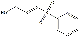 Phenyl[(1E)-3-hydroxy-1-propenyl] sulfone 구조식 이미지