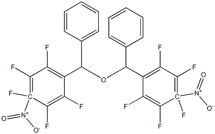 4-Nitrophenyl(2,3,4,5,6-pentafluorobenzyl) ether Structure