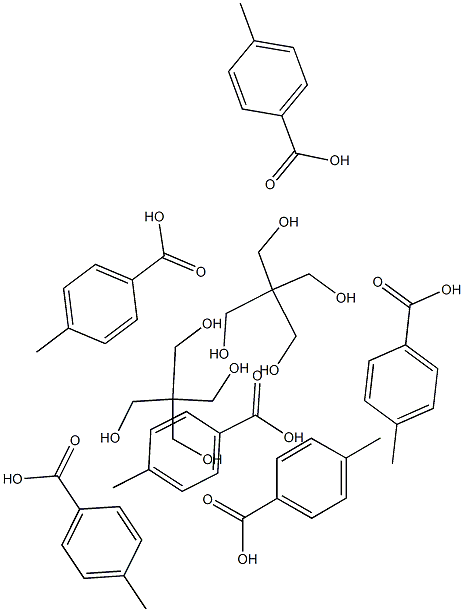 Dipentaerythritol hexa(4-methylbenzoate) Structure