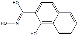 1-Hydroxynaphthalene-2-carbohydroximic acid Structure