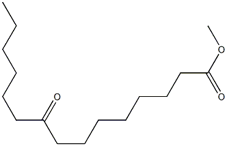 9-Oxopentadecanoic acid methyl ester Structure